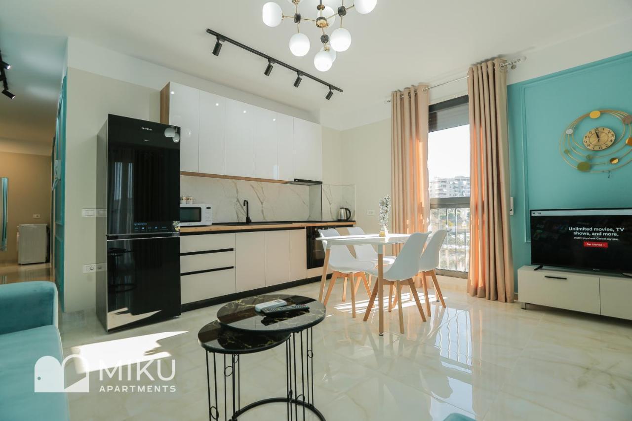 Miku Apartment - Bright 1 Bedroom Apartment At Olympic Residence Tirana Kültér fotó